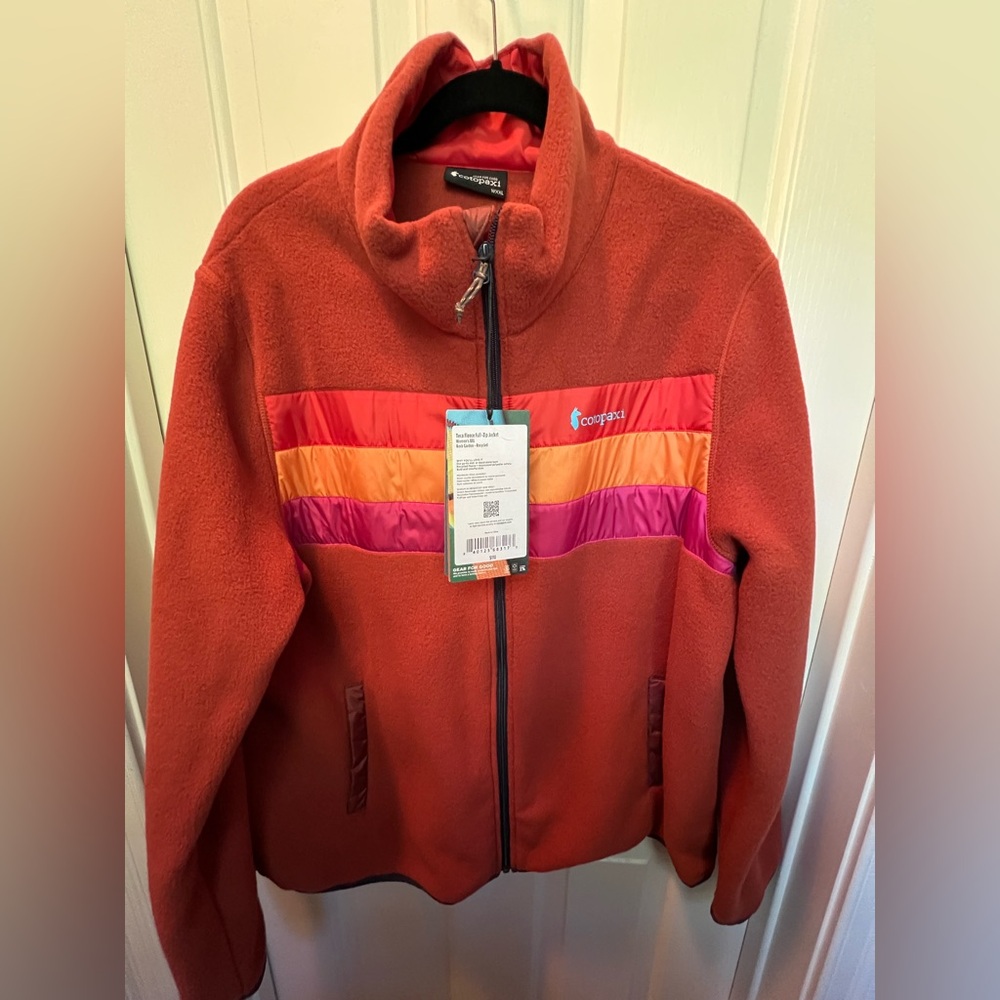 Cotopaxi Orange Fleece Jacket
